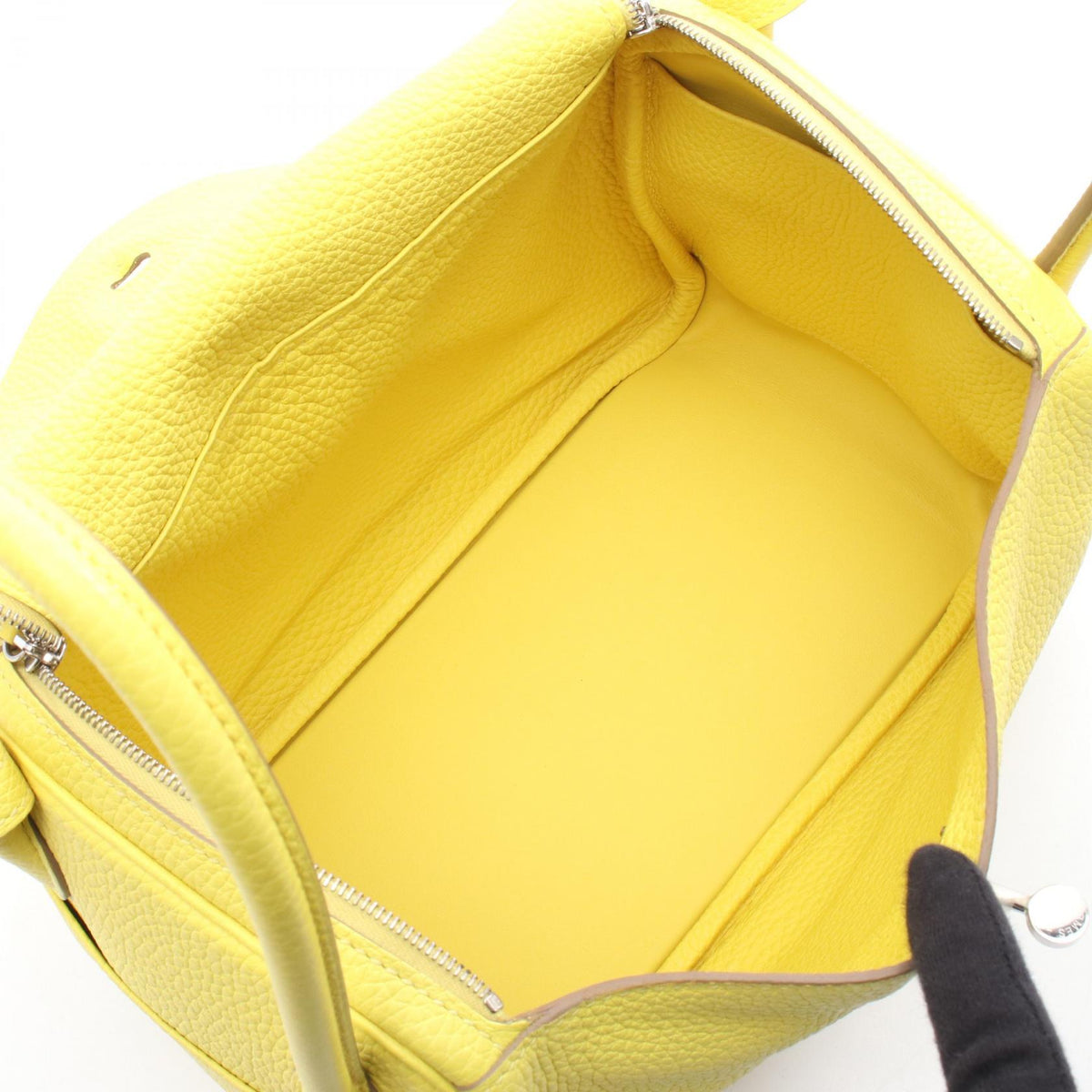 HERMES Lindy 26 Shoulder BagLime Lime Yellow Taurillon Clemence leather Taurillon Clemence 2101219401249