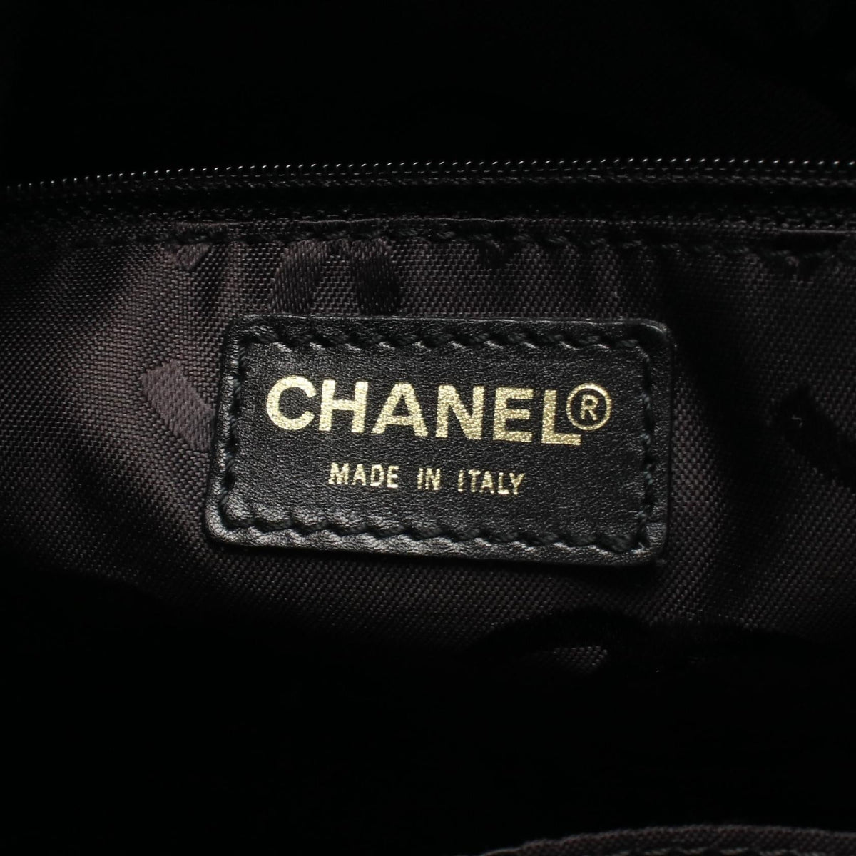 CHANEL Black Wild stitch leather A18126 2101220156282
