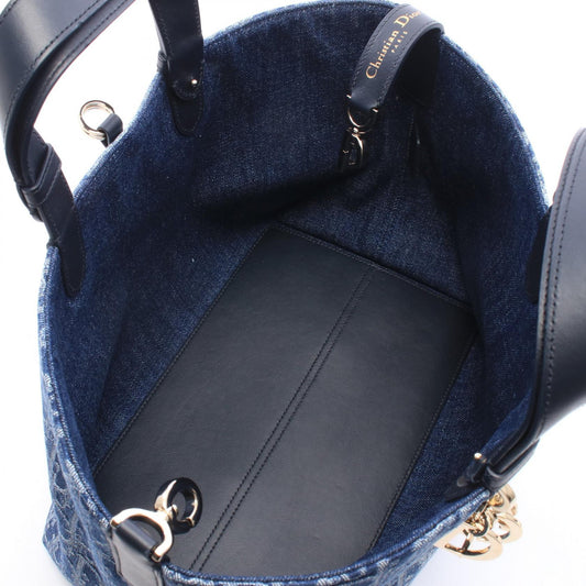 Dior Toujours Medium Oblique Handbag Navy denim leather M2821ODCE_M49E 2101220156435