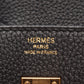 HERMES Birkin 25 Handbag Black Togo leather Other Togo leather 2104102539142