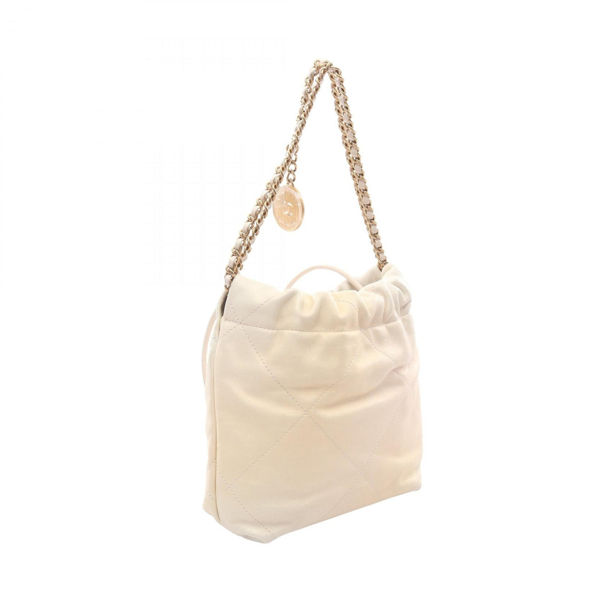 CHANEL Beige chanel 22 mini leather AS3980 2101219781457