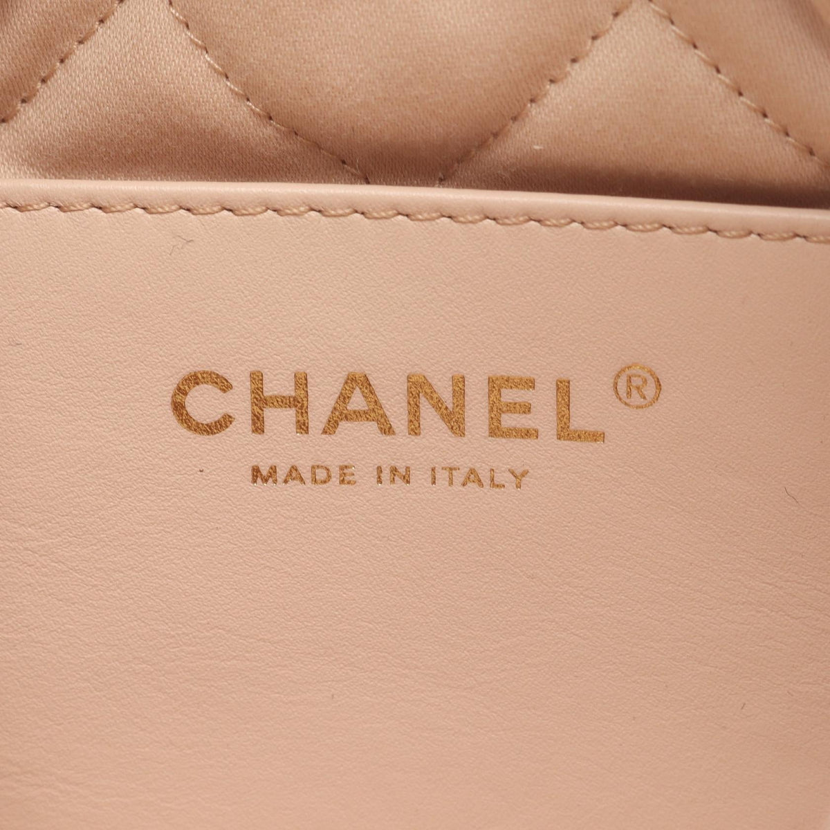 CHANEL Beige chanel 22 mini leather AS3980 2101219781457