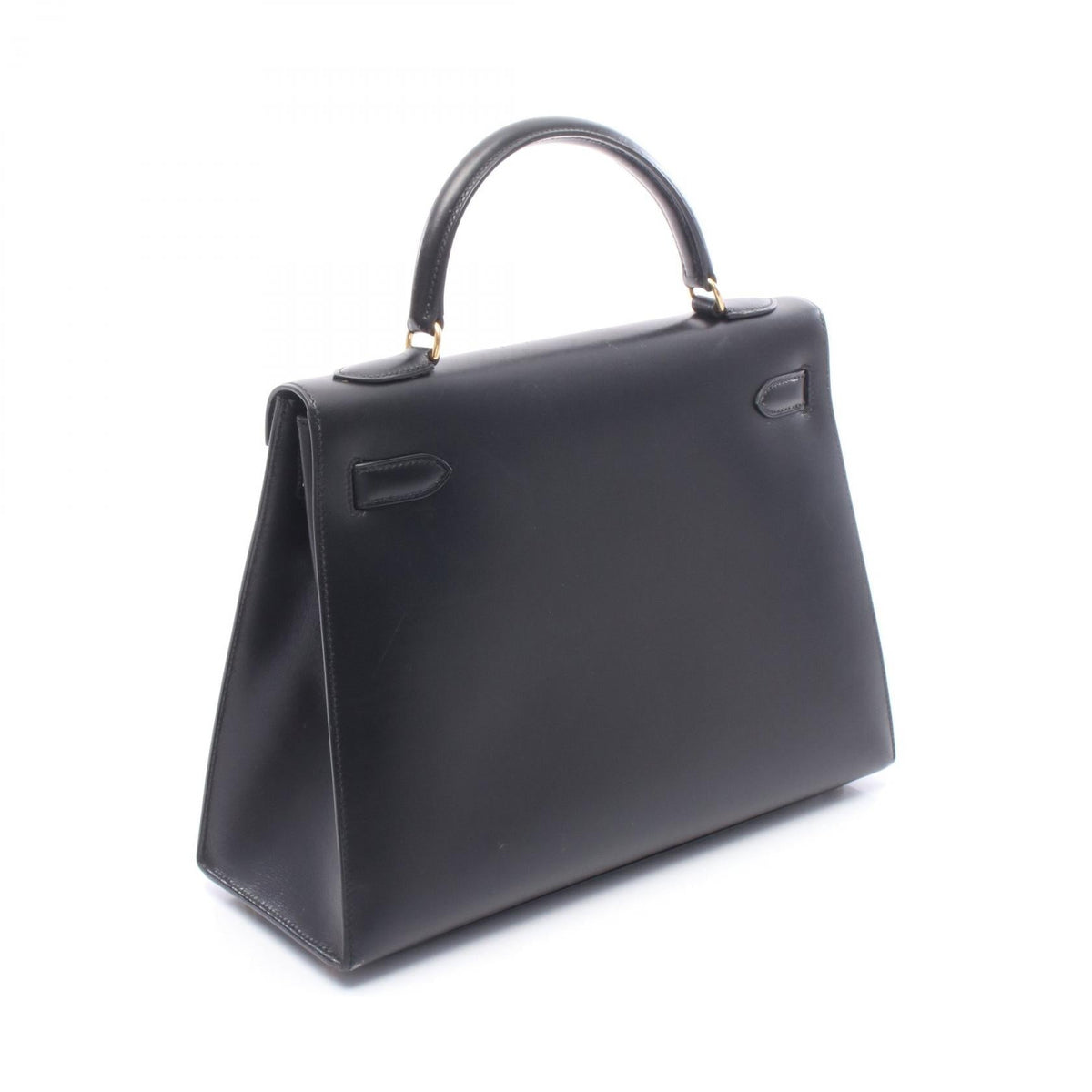 HERMES Kelly 32 outer stitch 2WAY HandbagNoir Black Noir Black Black Box calf leather Calfskin (cowhide) 2101219862675
