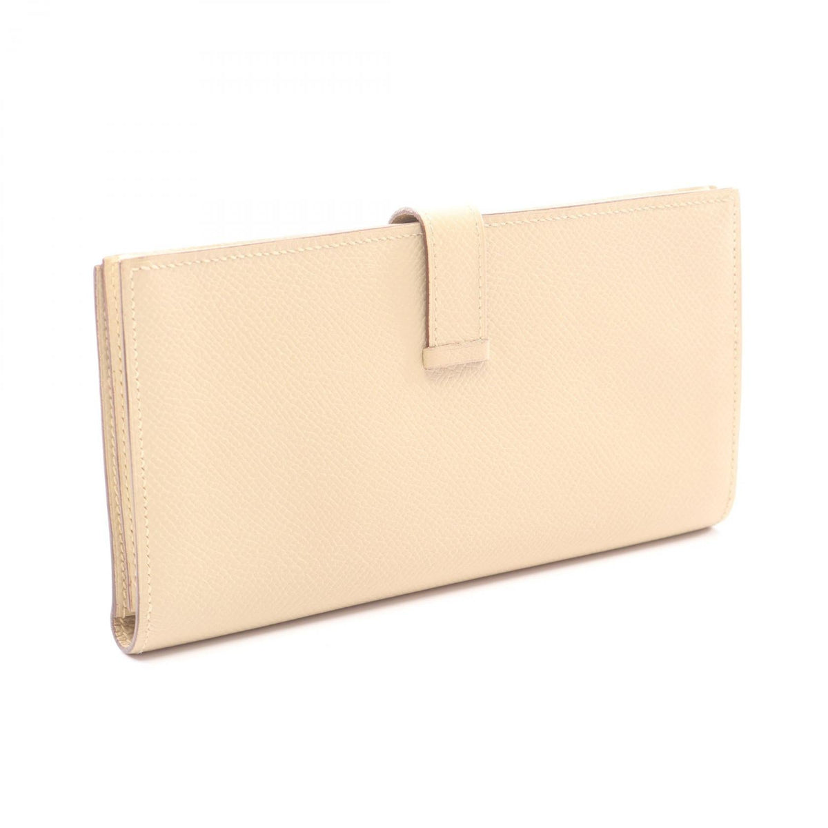 HERMES Bearn Soufflet Parchemin Bifoldpurse Beige Epsom Other Epsom 2100301253568