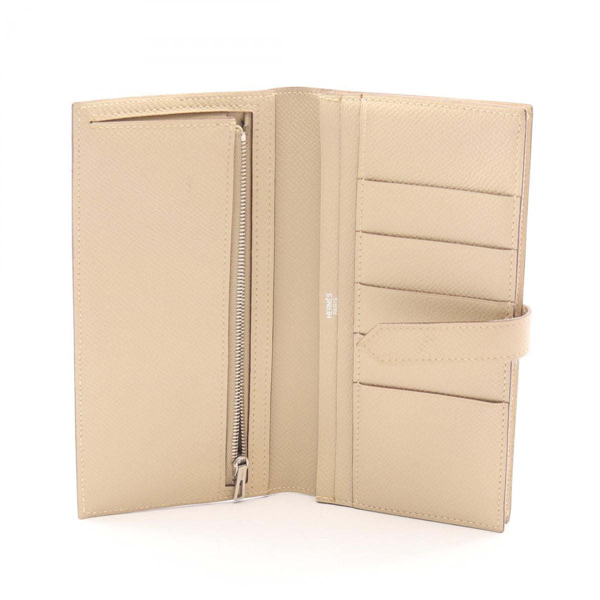 HERMES Bearn Soufflet Parchemin Bifoldpurse Beige Epsom Other Epsom 2100301253568