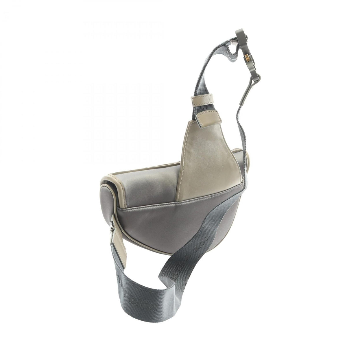 Dior SADDLE saddle Waist bag Body bag Gray/Beige Nylon�leather�rubber 2101219568683