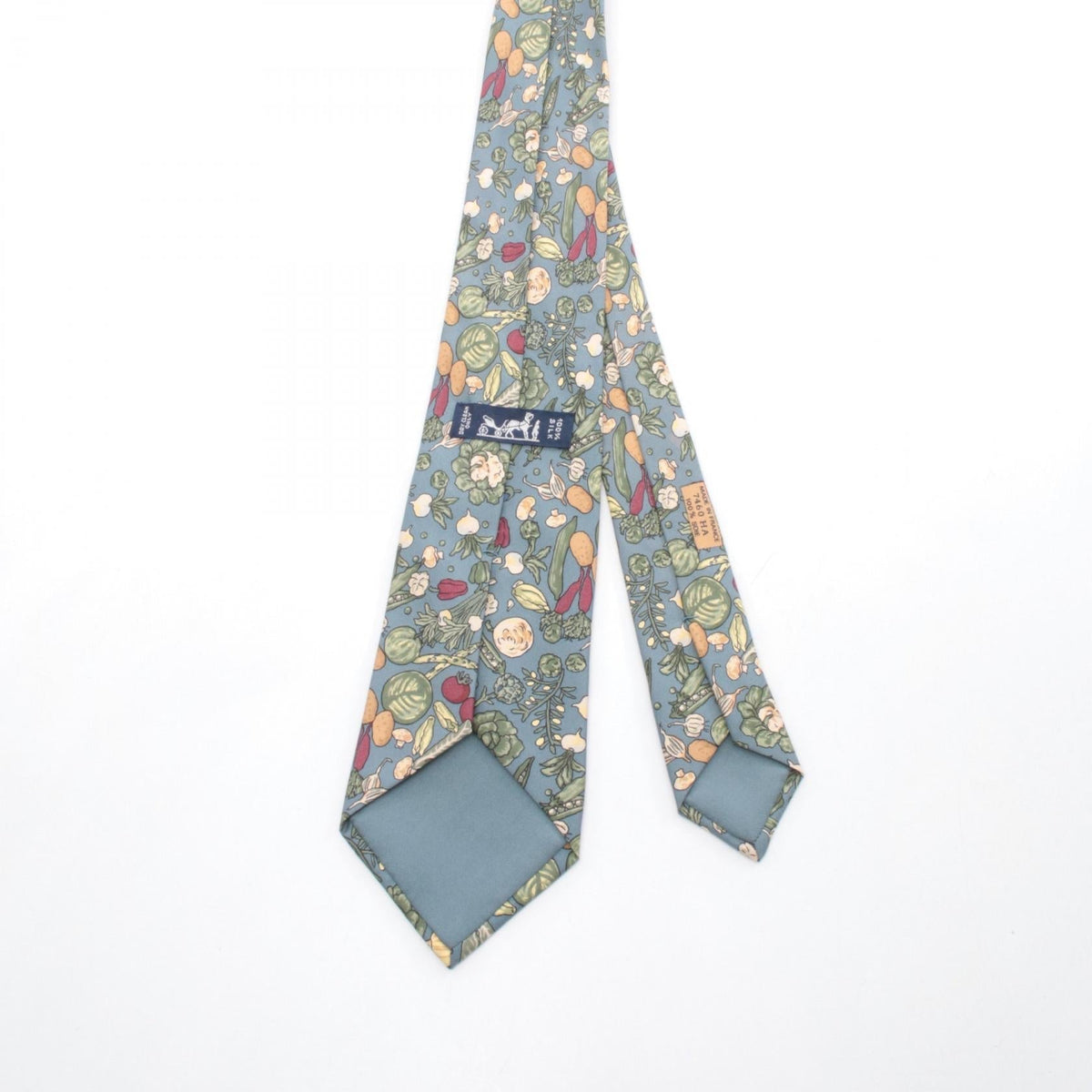 HERMES tie Blue/Multicolor silk silk 2104102482622