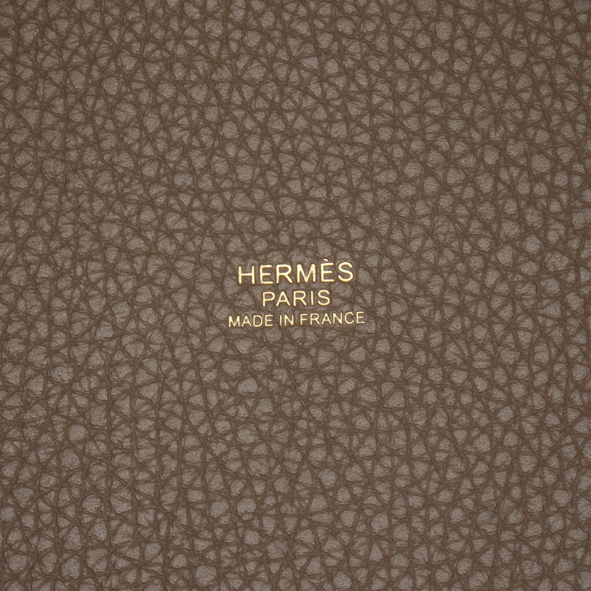 HERMES Picotin Lock PM HandbagEtoupe Grey Etoupe Grey Gray Taurillon Clemence Other Taurillon Clemence 2101219504674