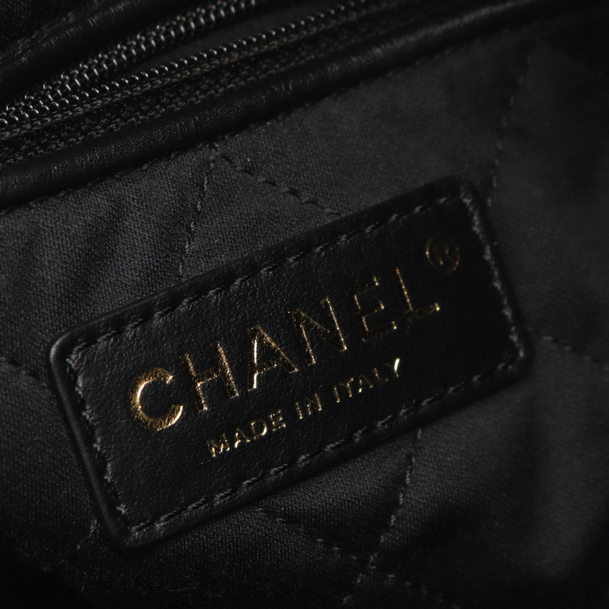 CHANEL Black Chanel 22 Large leather AS3313 2106800617061
