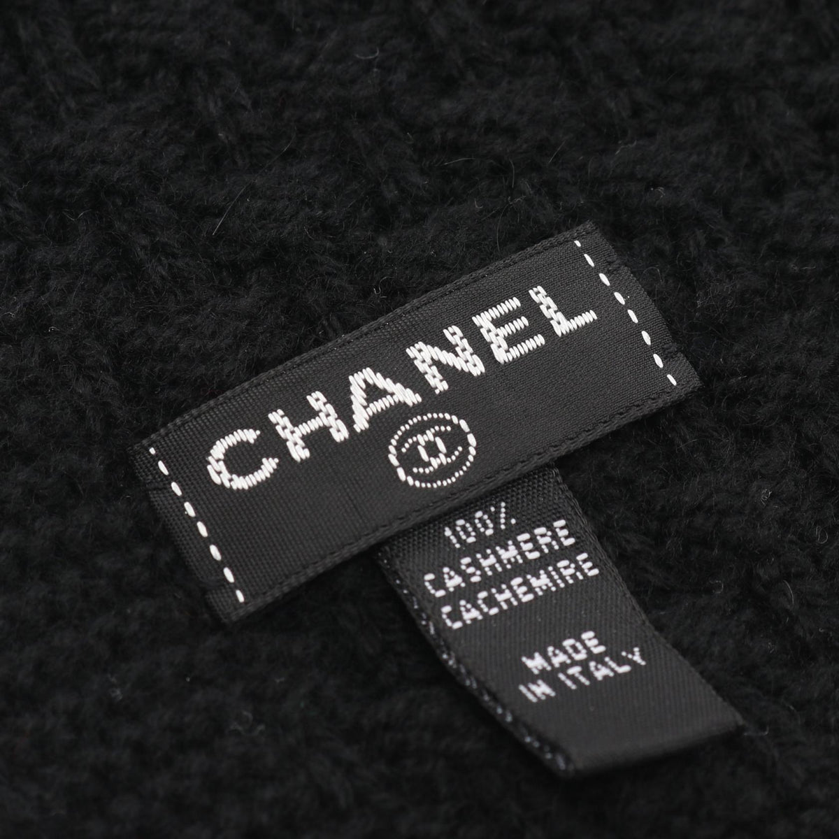CHANEL Black COCO Mark Other cashmere 2120900101237