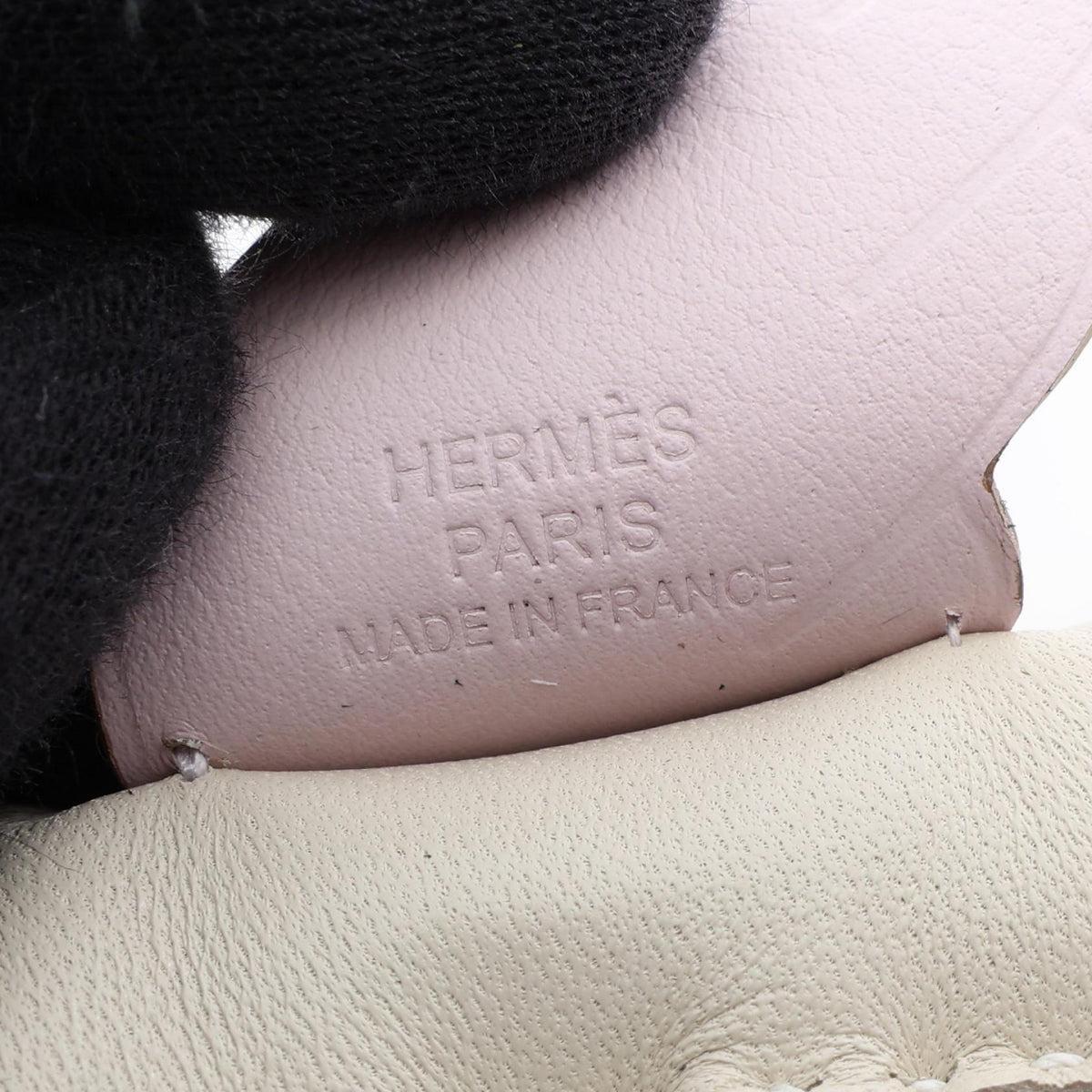 HERMES Rodeo Pegasus PM Cle Vert cypres Mauve Pale charm Beige/Green/Pink Agneau milo Other Agneau milo / Swift leather 2107601157688