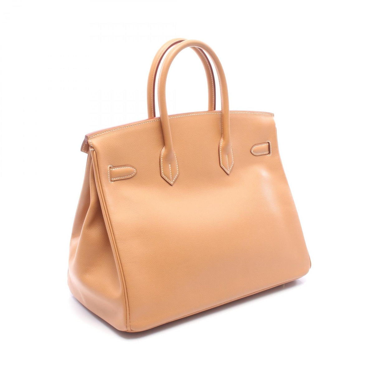 HERMES Birkin 35 Natural Handbag Brown Courchevel Other Courchevel 2101220060534
