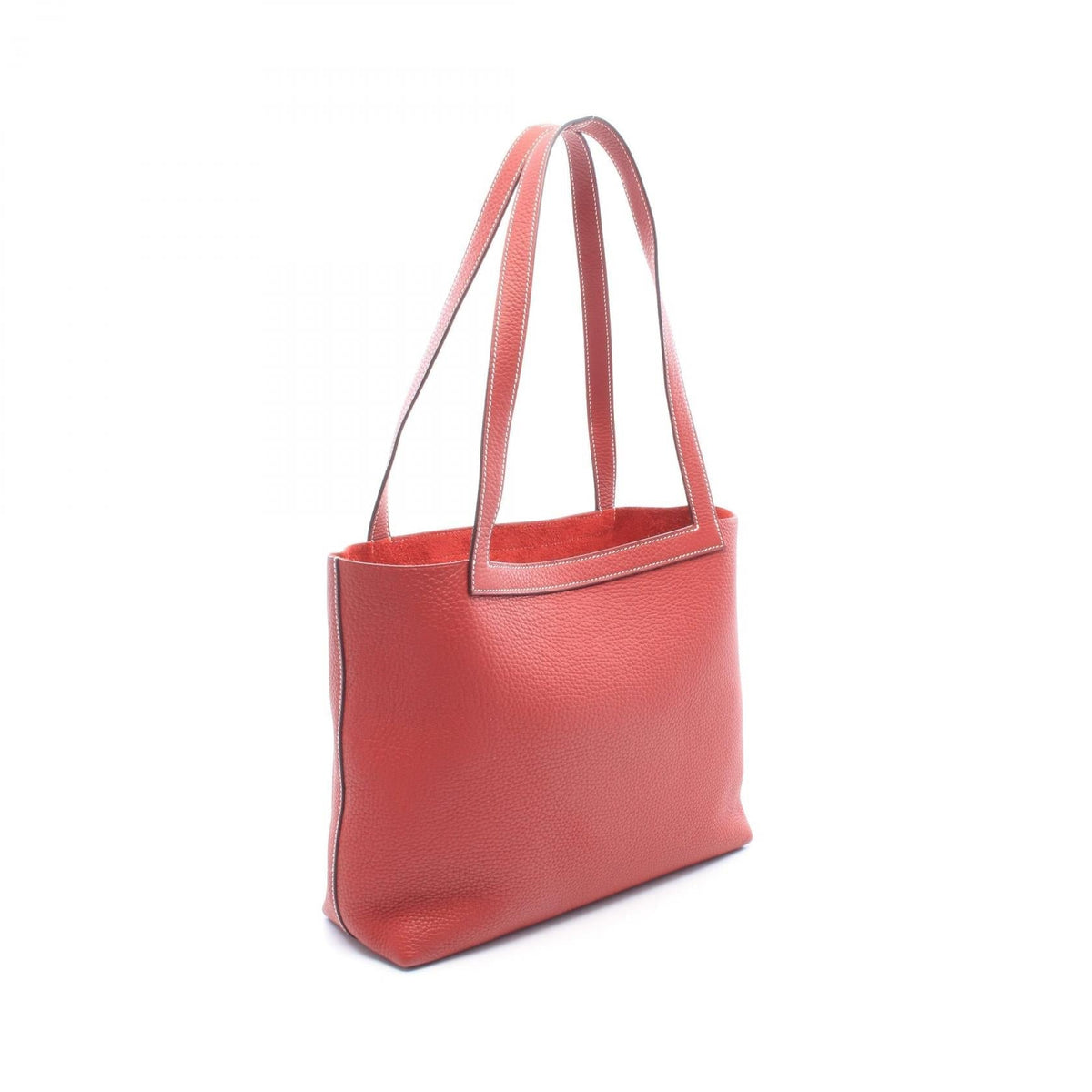 HERMES Cabaserie 31 Rouge grenat Tote Bag Red Taurillon Clemence Other Taurillon Clemence 2101220062743