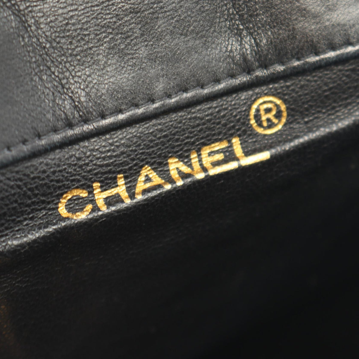 CHANEL Black Matelasse Lambskin (sheep leather) A10177 2101219832524