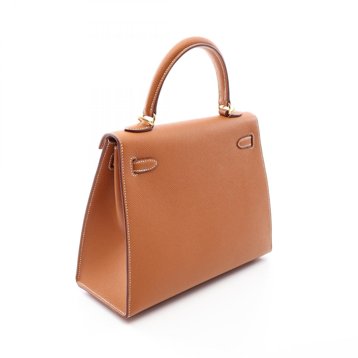 HERMES Kelly 25 Gold 2WAY Handbag Brown Epsom Other Epsom 2118800166241