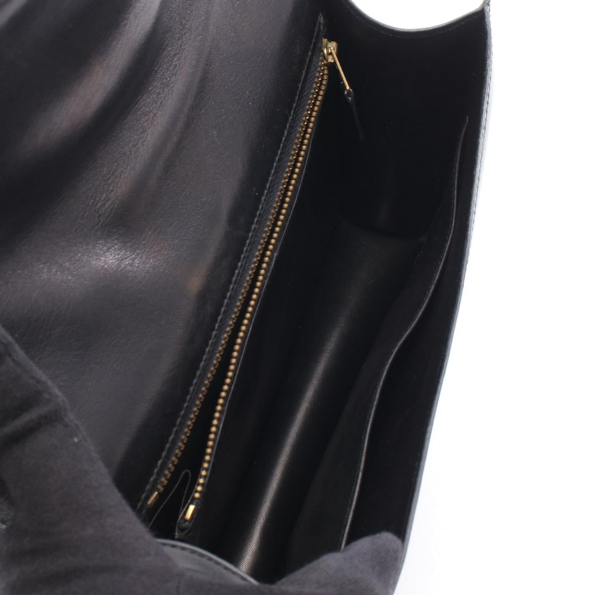 HERMES Constance 23 Shoulder Bag Black Box calf leather Calfskin (cowhide) 2101220035525
