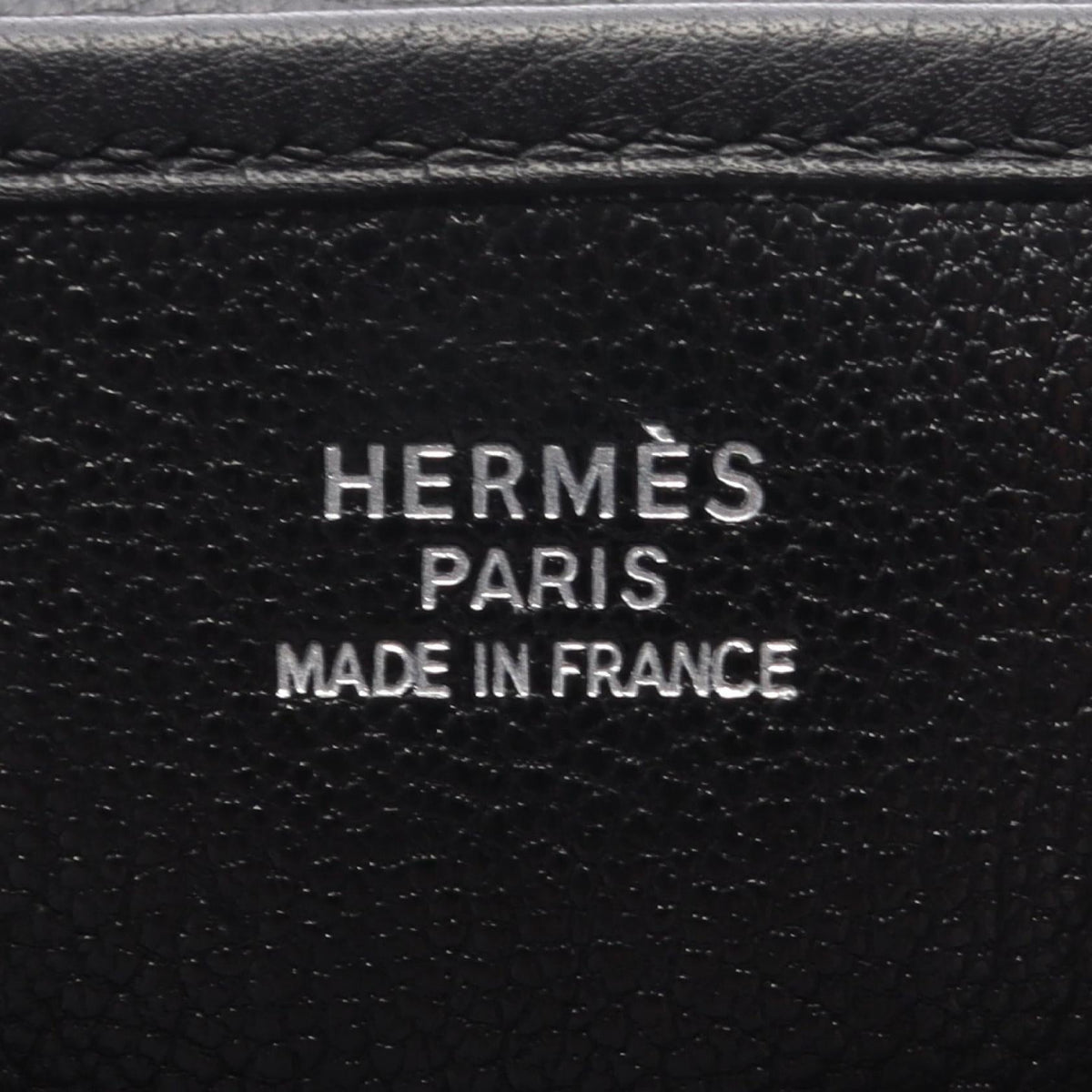 HERMES Christine Shoulder Bag Black Other Taurillon Clemence Clemence 2104102534352