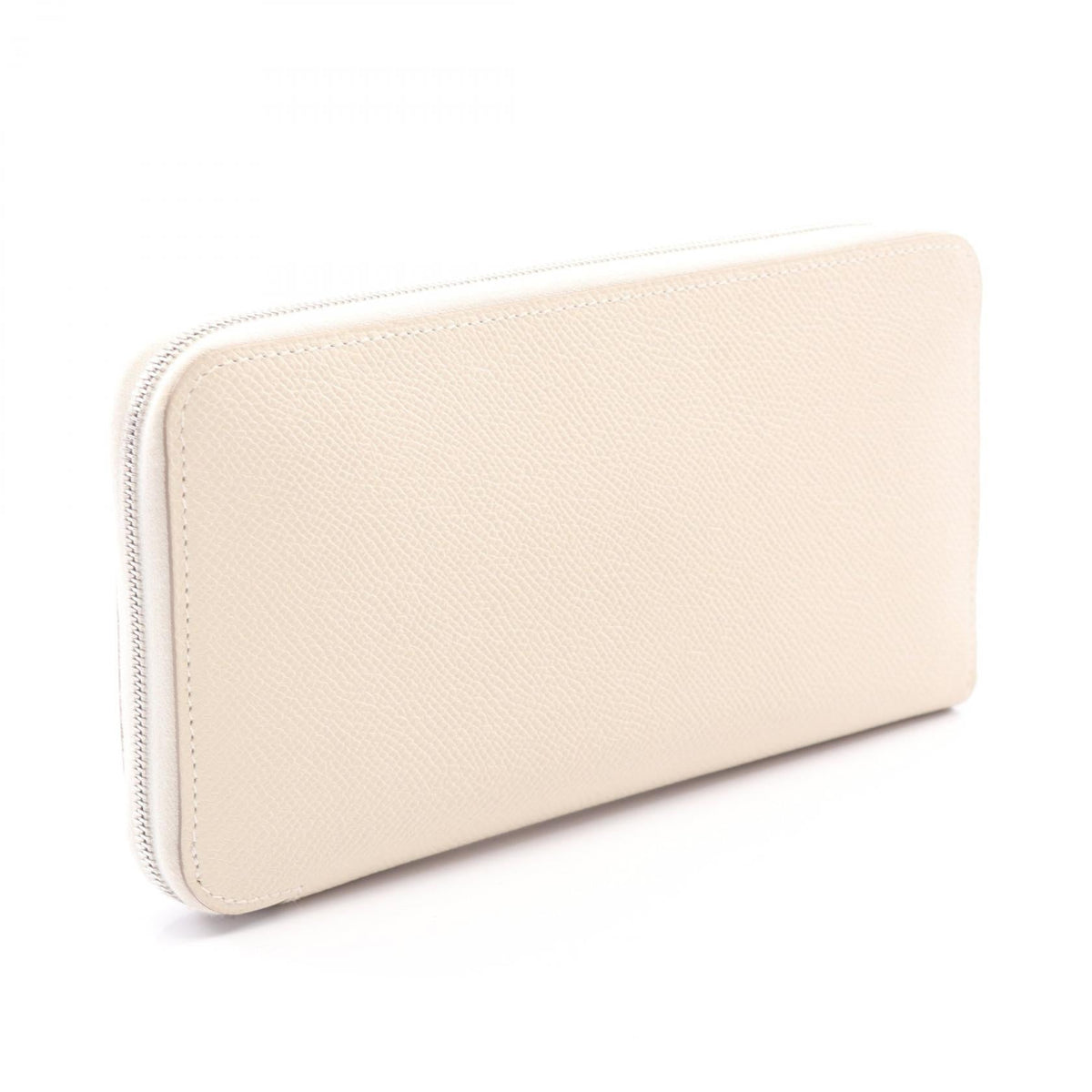HERMES Azap Long Silk In Cle Around long wallet Beige Epsom Other Epsom 2120300059015