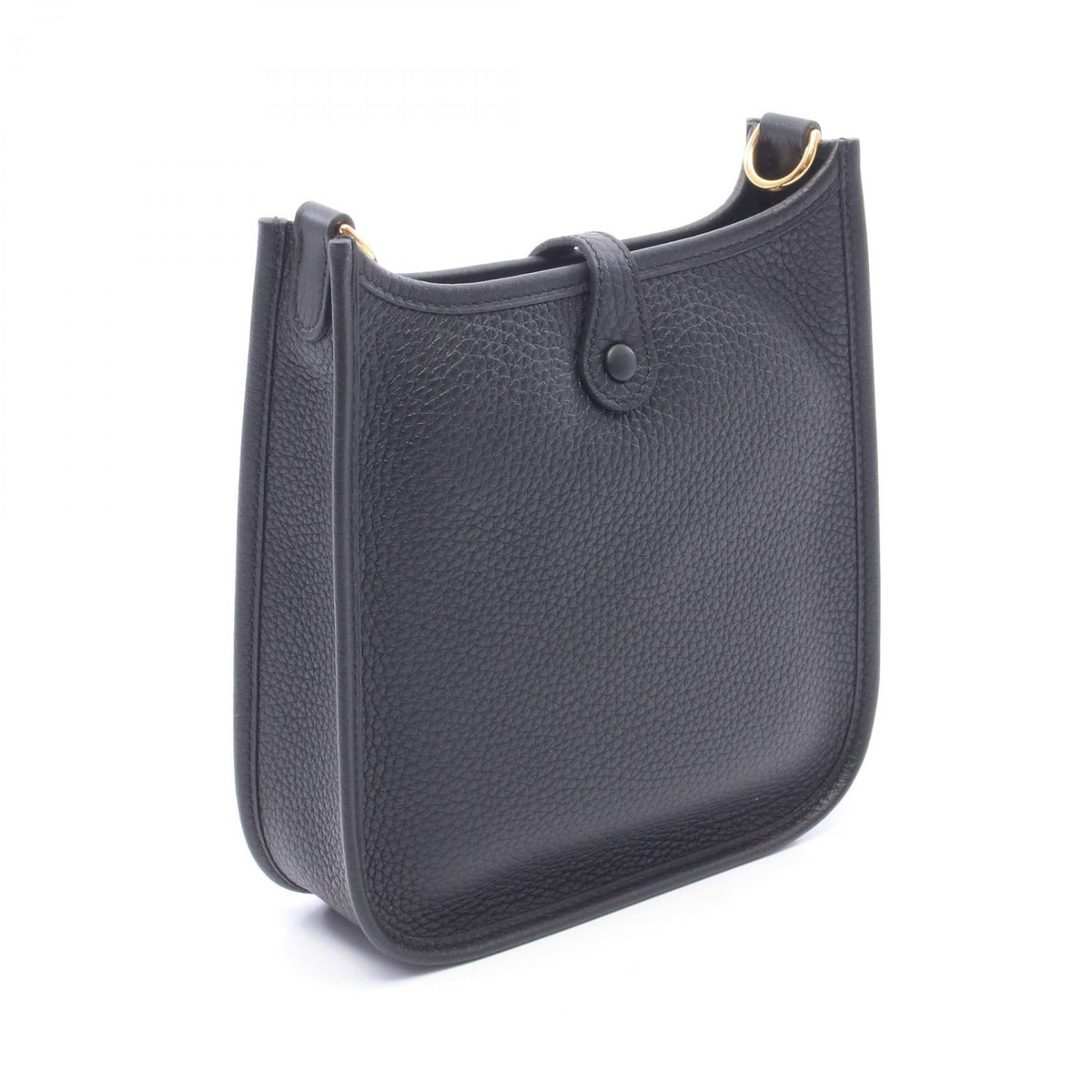 HERMES EvelyneTPM Shoulder Bag Black Taurillon Clemence Other Taurillon Clemence 2104102538930