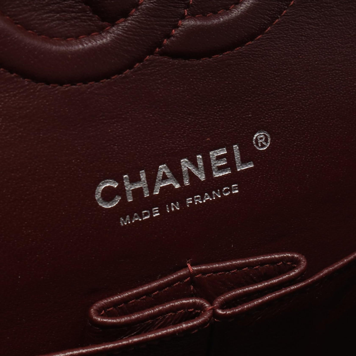 CHANEL Black Matelasse W flap Grained Calfskin leather 2101220160470