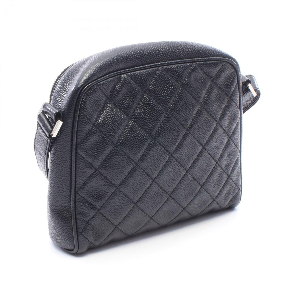 CHANEL Black Matelasse COCO Mark Grained Calfskin leather 2101220153434