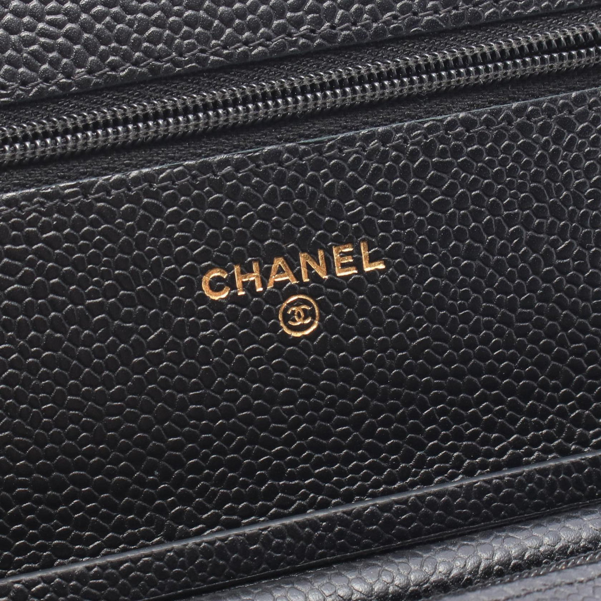 CHANEL Black Matelasse Grained Calfskin leather AP0250 2104102538886