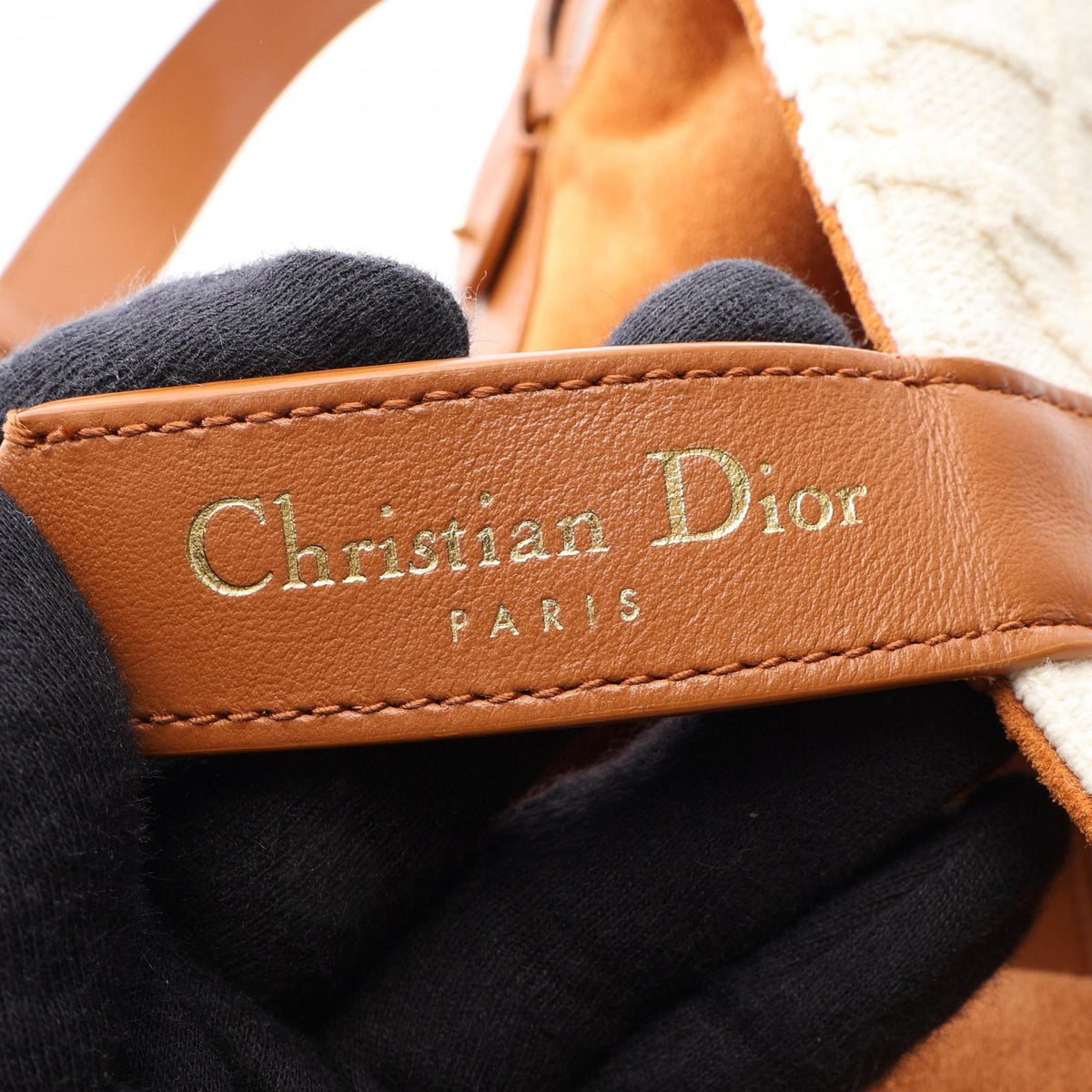 Dior Toujours Medium Handbag Beige/Brown canvas�leather 2107601179369