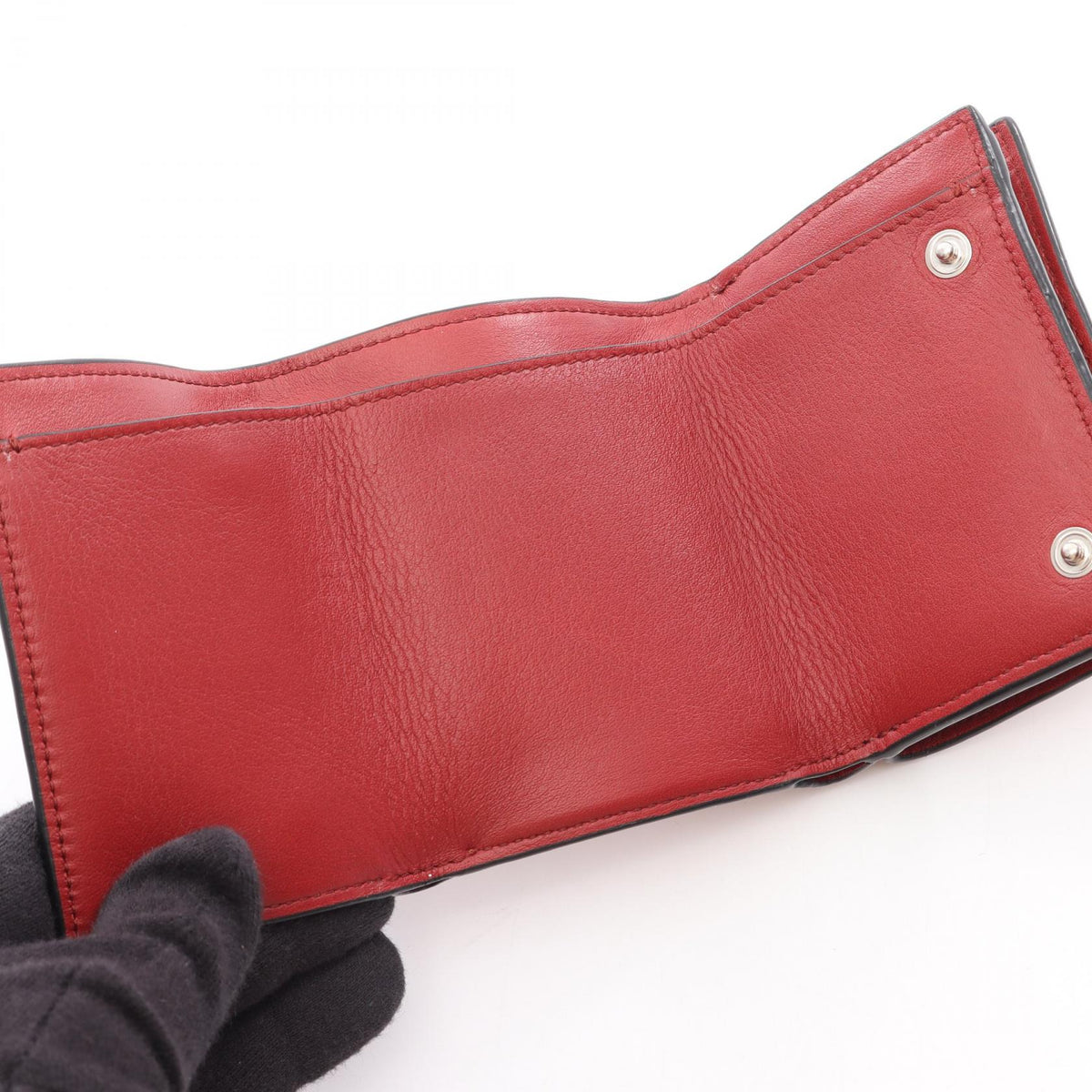 LOEWE Trifold wallet Tri-fold wallet Brown leather 2100301256019