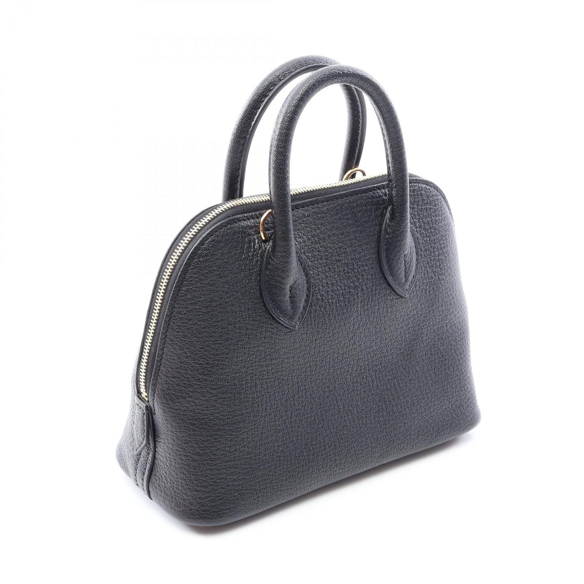 HERMES Bolide1923 Mini 2WAY Handbag Black Chevre Other Chevre 2107601178768