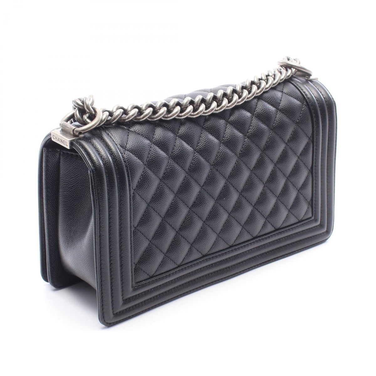 CHANEL Black Boy chanel Grained Calfskin leather A67086 2106800642964