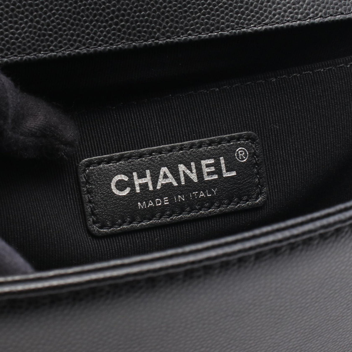 CHANEL Black Boy chanel Grained Calfskin leather A67086 2106800642964