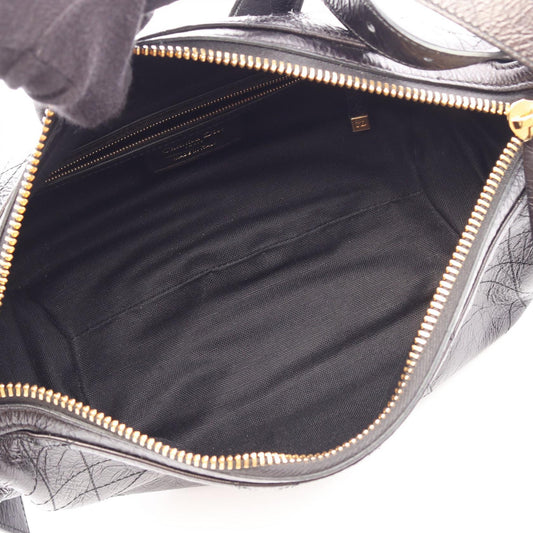 Dior D-Journey Small Flat Macro Cannage Bag Shoulder Bag Black Other Calf leather M2416UNUO_M900 2100301255036