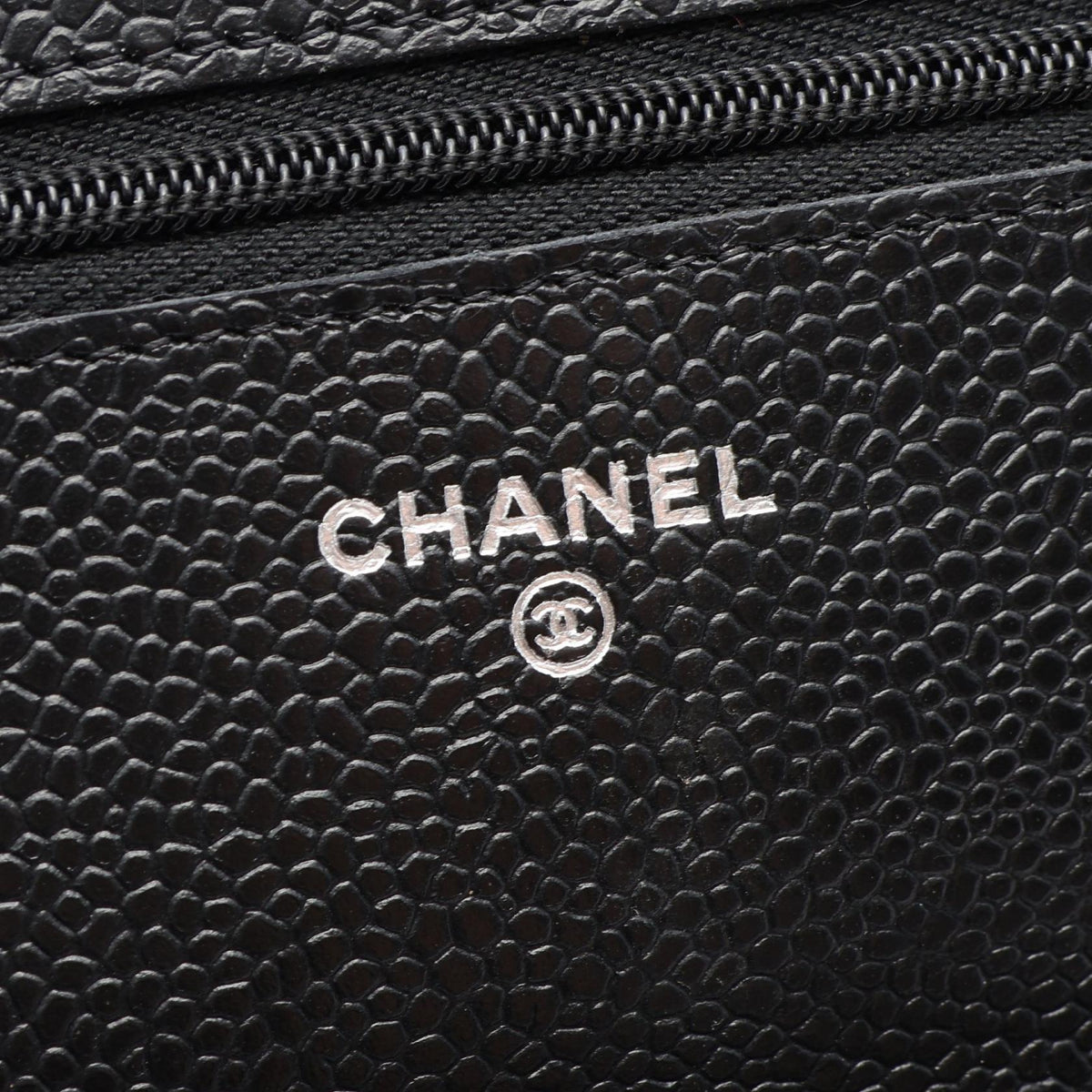CHANEL Black Matelasse Grained Calfskin leather AP0250 2106800642698
