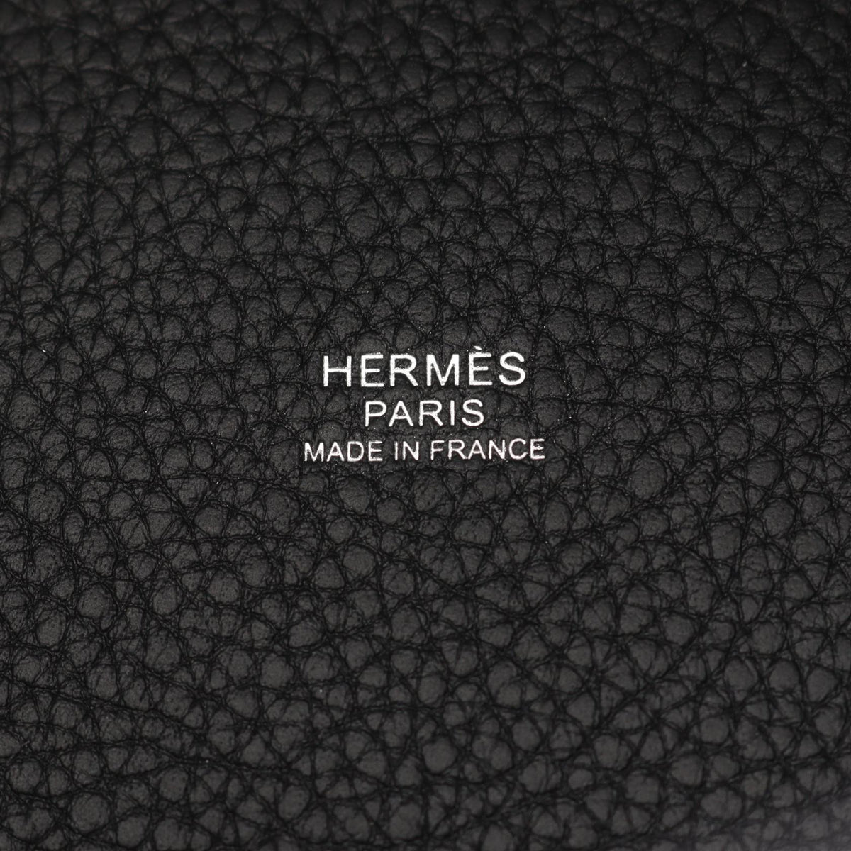 HERMES Picotin Lock PM Handbag Black Taurillon Clemence leather Taurillon Clemence 2104102532440