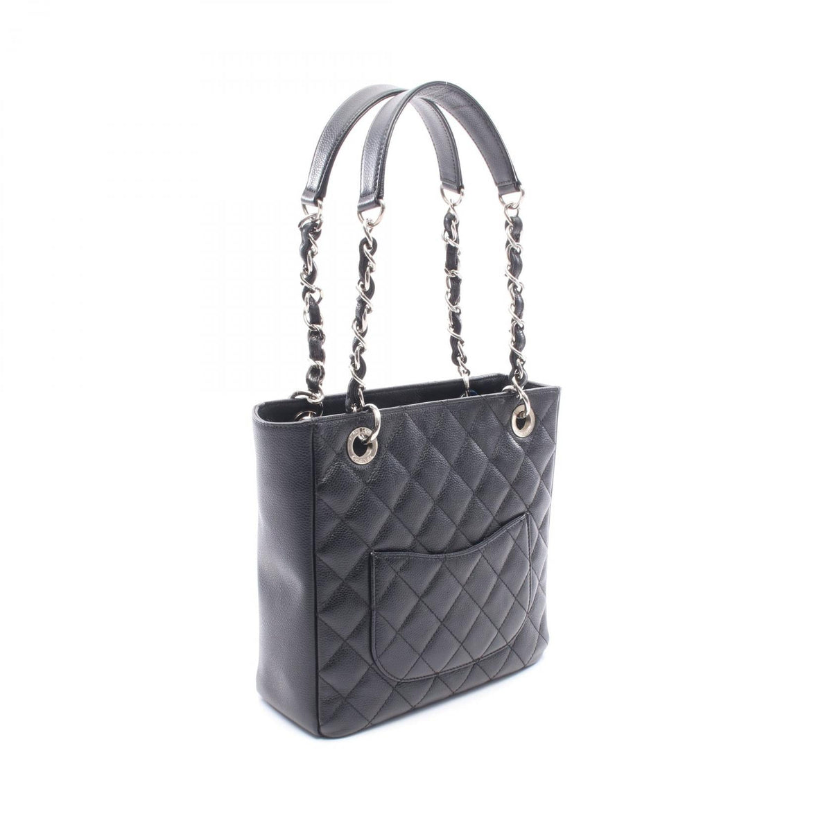 CHANEL Black Matelasse PST Grained Calfskin leather A50994 2101219909400