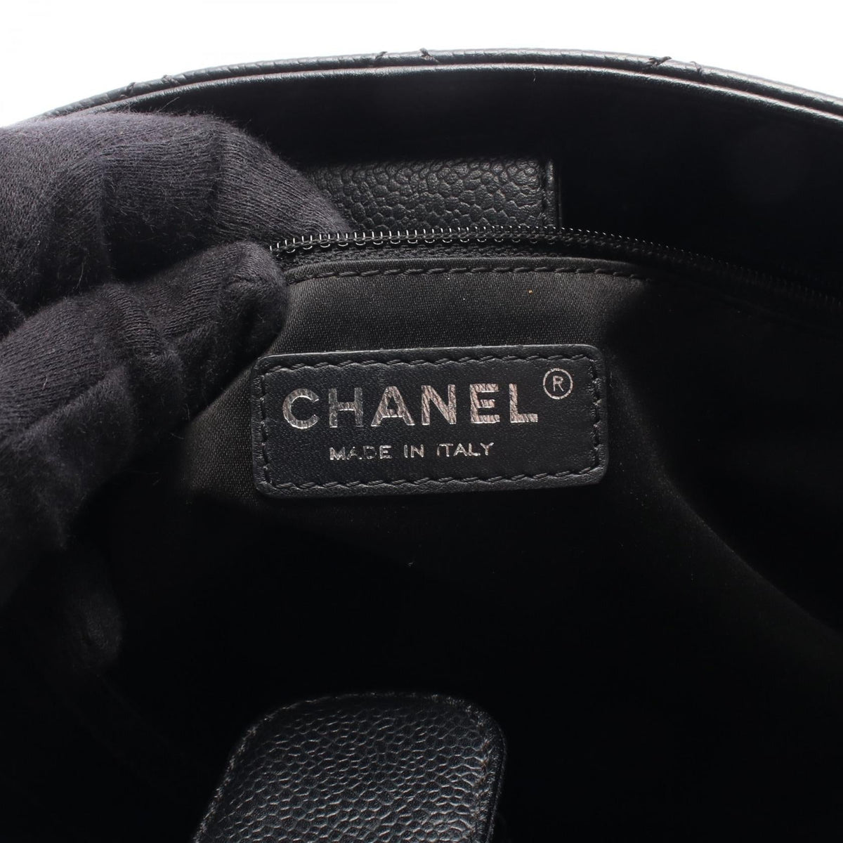 CHANEL Black Matelasse PST Grained Calfskin leather A50994 2101219909400