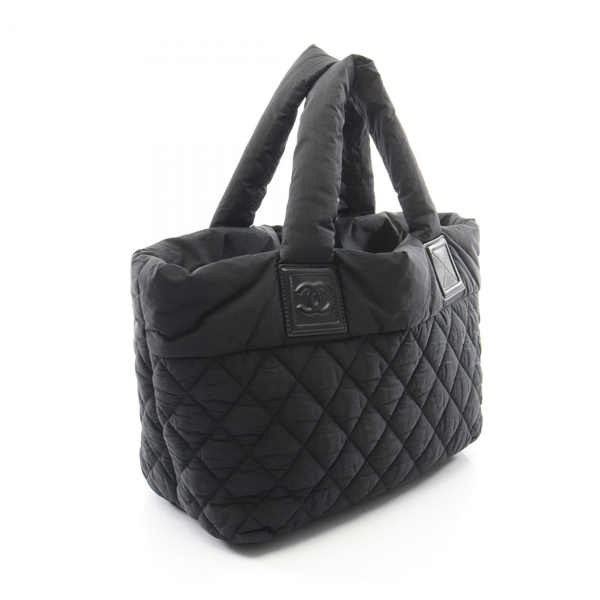 CHANEL Black/Red Coco Cocoon Small Reversible Nylon leather 2101220099978