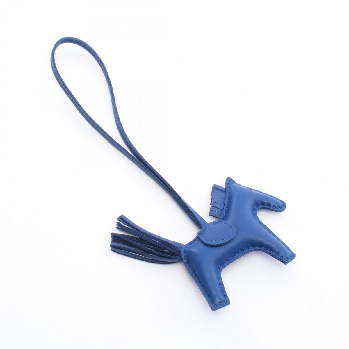 HERMES Rodeo PM Blue saphir charm Blue Agneau milo Other Agneau milo 2118300095133