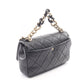 CHANEL Black Matelasse 2WAY Lambskin (sheep leather) 2107601179888