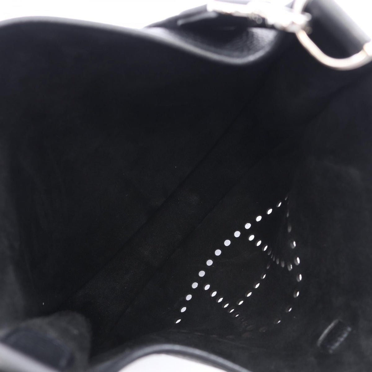 HERMES Evelyne 2 de GM Shoulder Bag Black Other Taurillon Clemence Clemence 2101220141875