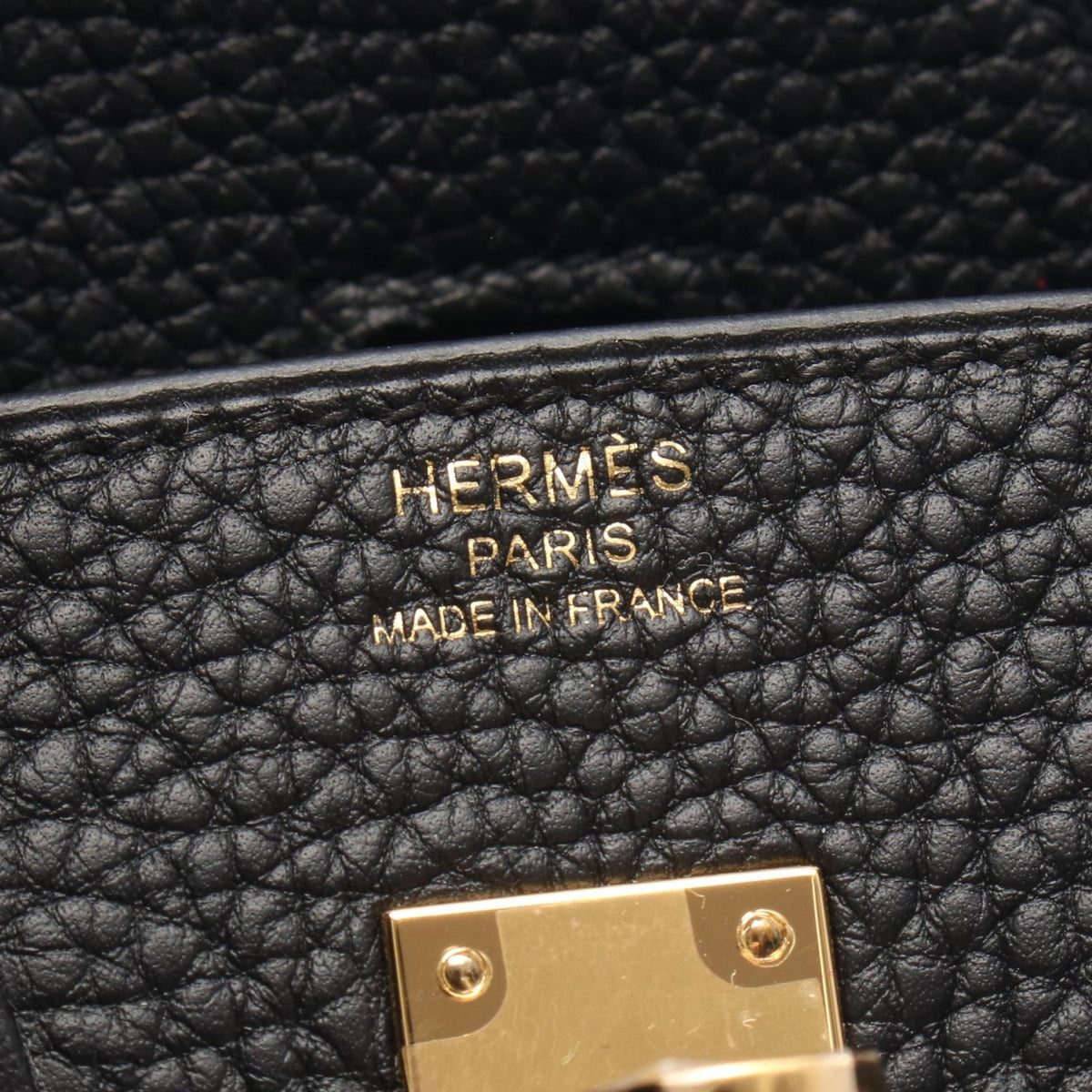 HERMES Birkin 25 Handbag Black Togo leather Other Togo leather 2101220141714
