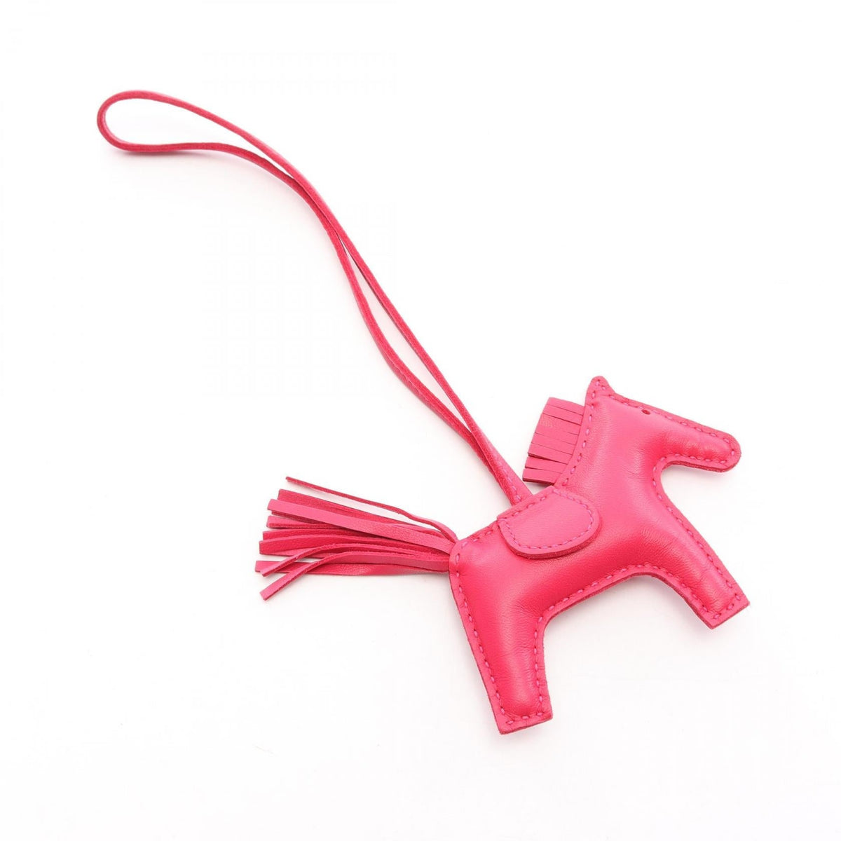 HERMES Rodeo PM Rose Mexico charm Pink Agneau milo Other Agneau milo 2101220141561