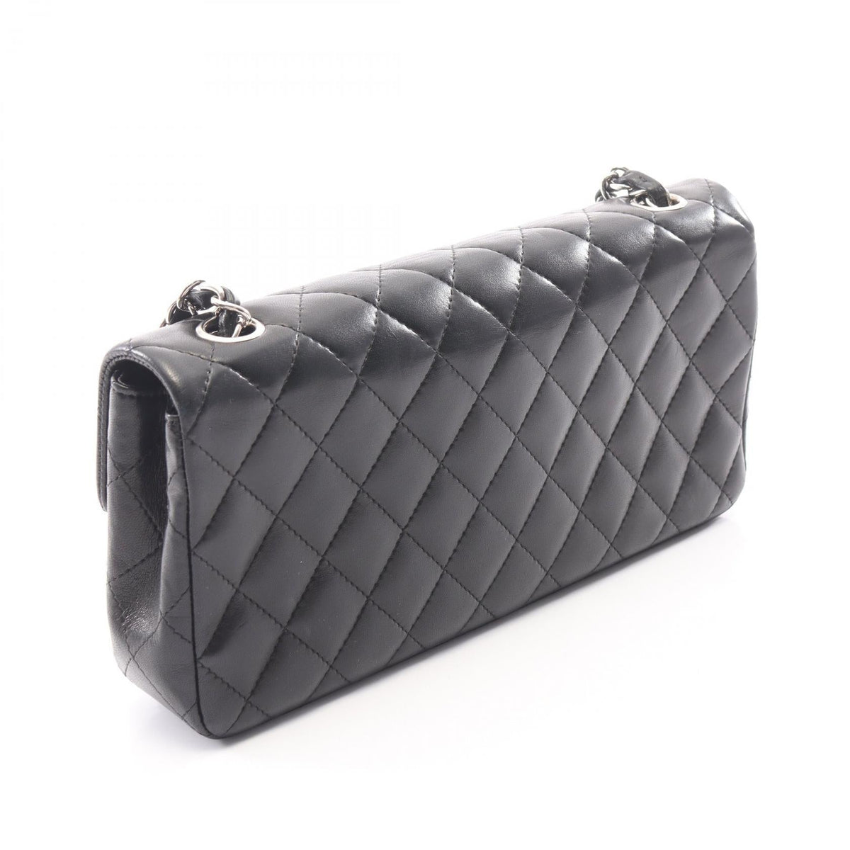 CHANEL Black Matelasse East West Lambskin (sheep leather) 2101220140526