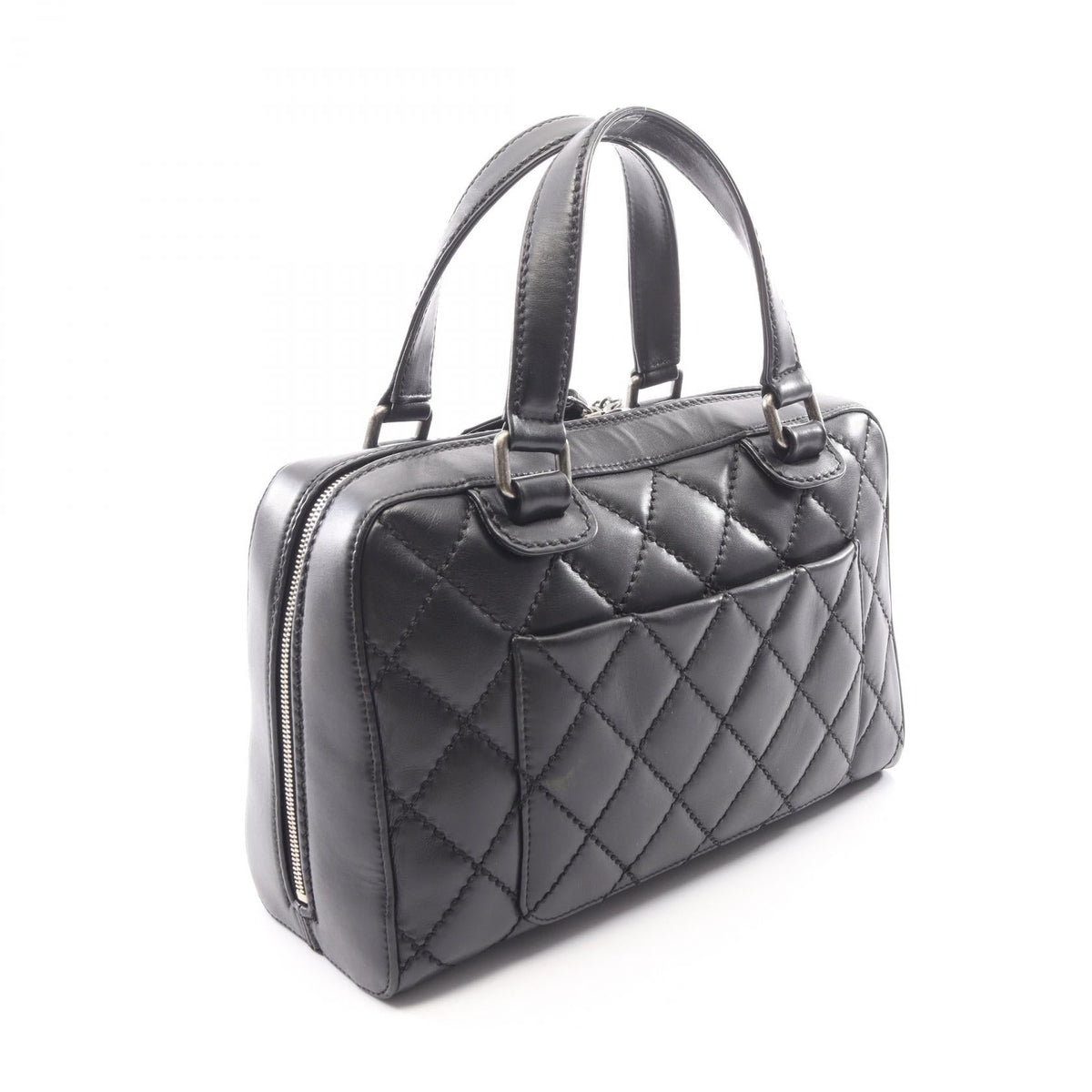 CHANEL Black Wild stitch leather 2101220140489