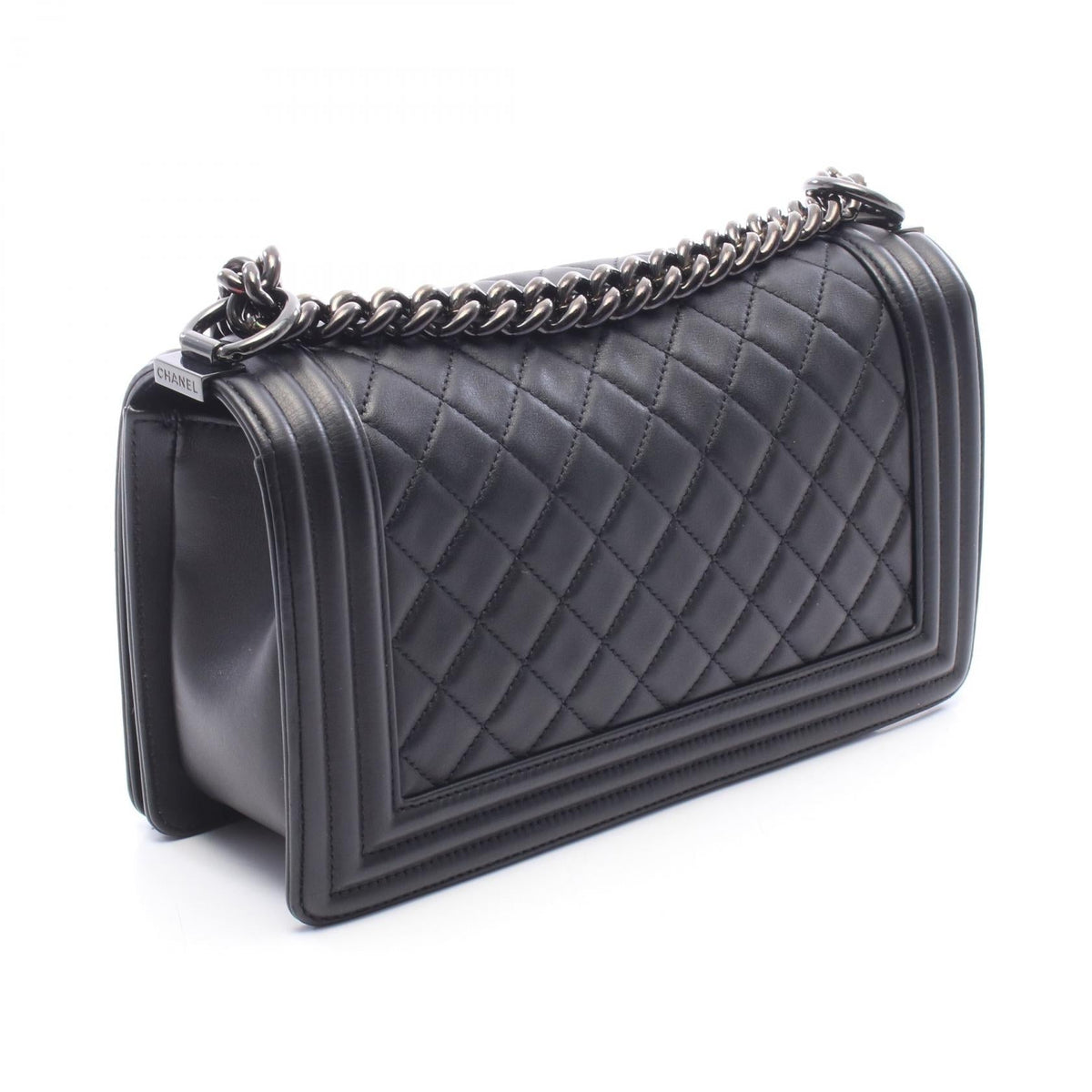 CHANEL Black Boy chanel leather A67086 2121400020295