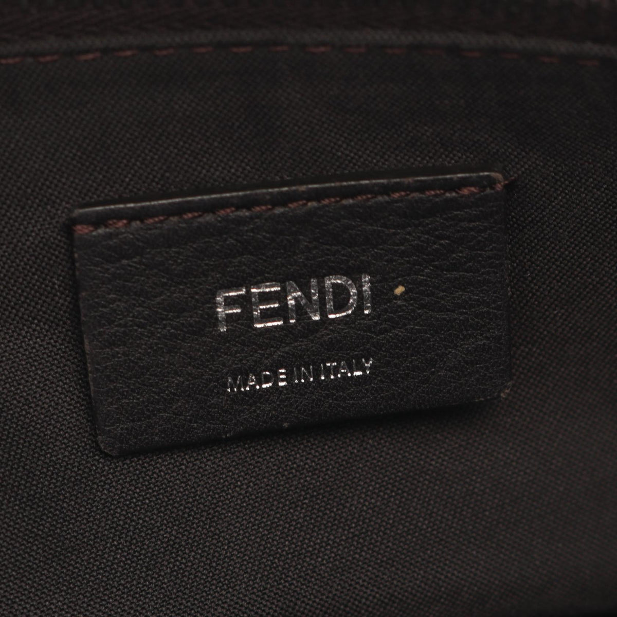 FENDI BY THE WAY MEDIUM (2-Way) Handbag Gray/Black leather 8BL146 2101220118303