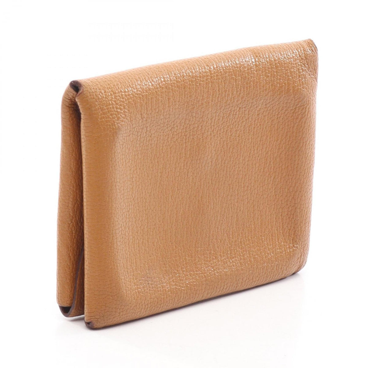 HERMES Calvi Duo Sesame coin purse Brown Chevre Other Chevre 2120300058162