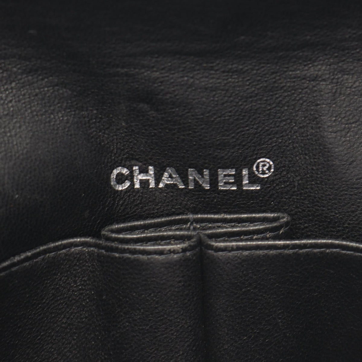 CHANEL Black 2.55 Matelasse East West canvas Patent leather 2101220104368