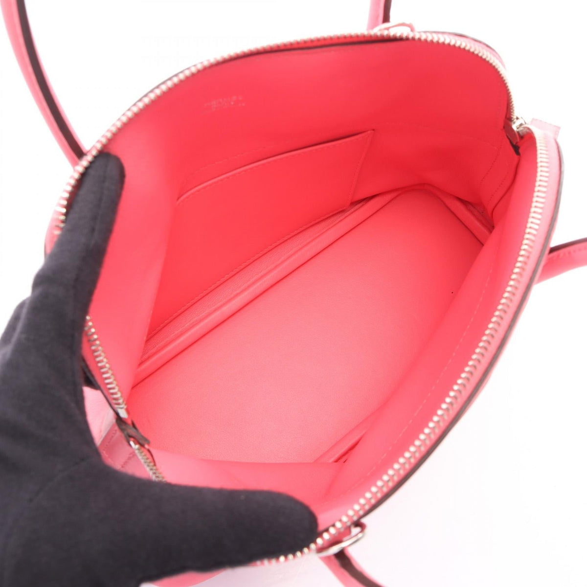 HERMES Bolide27 2WAY HandbagRose azalee Rose azalee Pink Vaux Swift leather leather Vaux Swift leather 2107601173534
