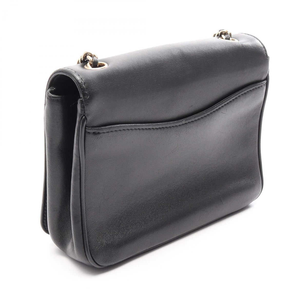 CHANEL Black COCO Mark Full flap Lambskin (sheep leather) 2104102531672
